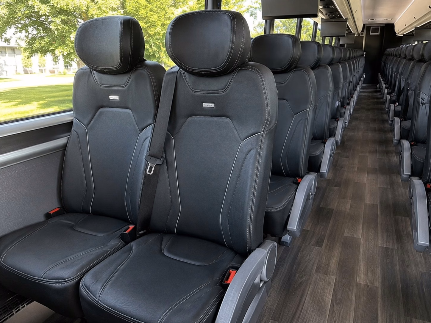 forget coordinating carpools a st paul wedding shuttle bus does it all for your group