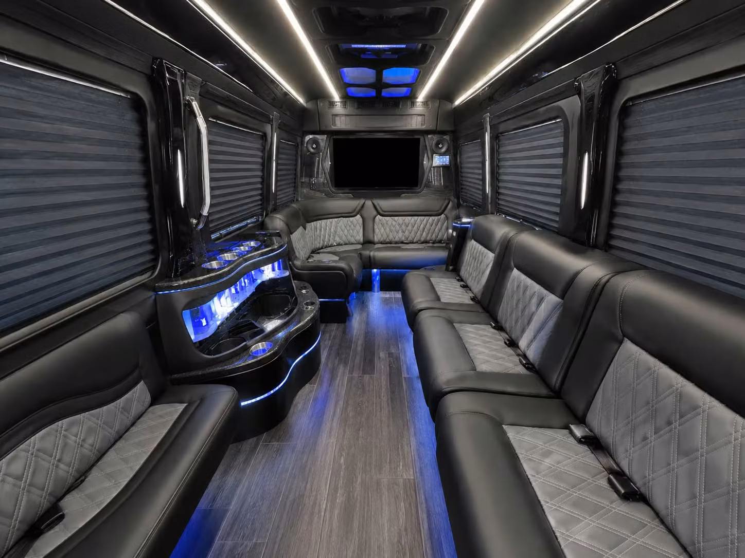 instead of splitting your group into rideshares rent a bus for your next st paul concert