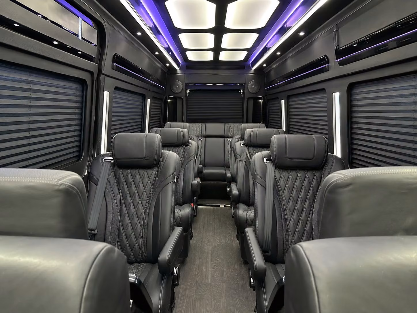 sprinter van with driver interior