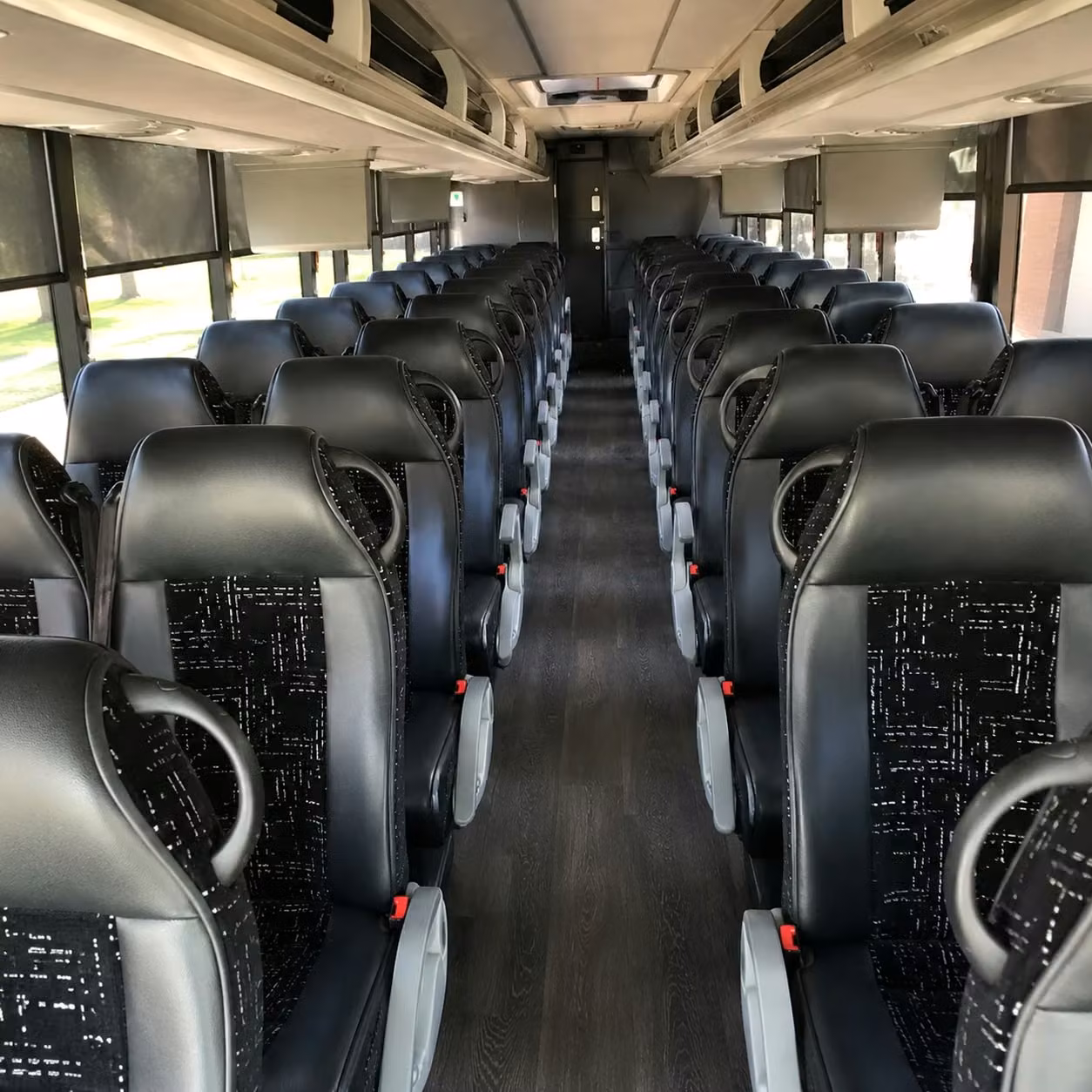 st paul charter bus interior
